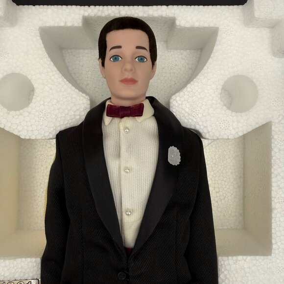 Ken 30th Anniversary Porcelain Doll Barbie Mattel 1961 Repro 1110 Limited Ed - Picture 4 of 14